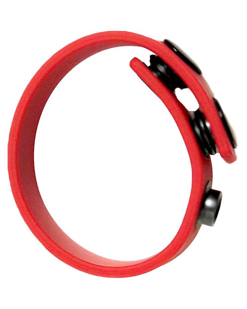 Cock strap en silicone Rouge