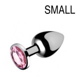 Plug bijou Gem Rose 6.5 x 2.7 cm Plug bijou Gem Rose 6.5 x 2.7 cm