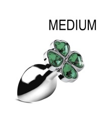Plug bijou Heart Gem Rouge 8 x 4 cm