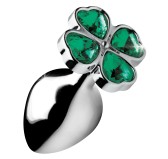 Plug bijou Lucky Gem Trèfle 7.5 x 3.2 cm Plug bijou Lucky Gem Trèfle 7.5 x 3.2 cm