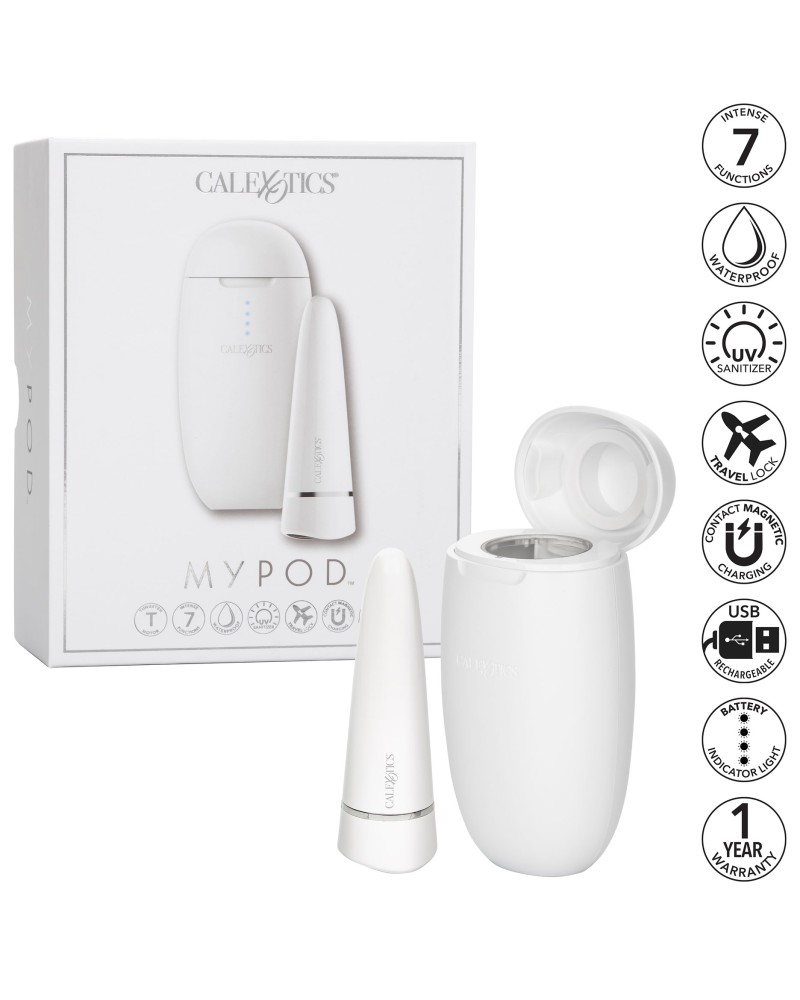 Stimulateur de clitoris My Pod 7.5 x 2.5 cm Blanc