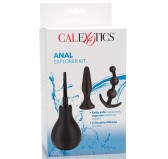 Kit Explorer Plairi Anal - Poire de lavement + plugs Kit Explorer Plairi Anal - Poire de lavement + plugs