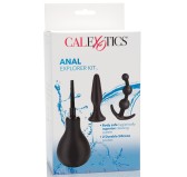 Kit Explorer Plairi Anal - Poire de lavement + plugs