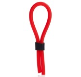 Cockring Stud Lasso Rouge