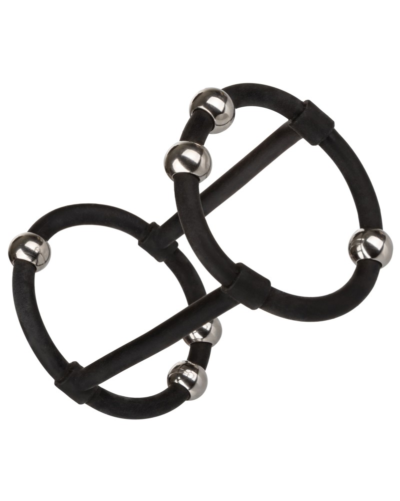 Cockring Cage de pénis Beaded Enhance 7.5cm - Diamètre 40mm