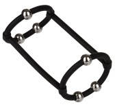 Cockring Cage de pénis Beaded Enhance 7.5cm - Diamètre 40mm