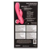 Vibromasseur Rabbit San Francisco Sweetheart Vibromasseur Rabbit San Francisco Sweetheart