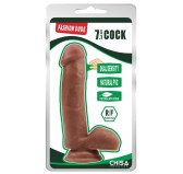 Gode réaliste Fashion Dude 14 x 3.7 cm Latin