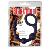 Boules anales U Shape Black Mont 30 x 4.5cm