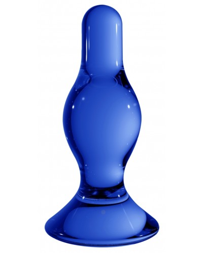 Plug en verre Classy Bleu 10 x 3.8cm