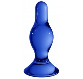 Plug en verre Classy Bleu 10 x 3.8cm