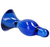 Plug en verre Classy Bleu 10 x 3.8cm