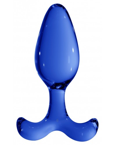 Plug en verre Expert Bleu 9 x 3.7cm