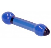 Plug en verre Treasure Bleu 18 x 3.5cm