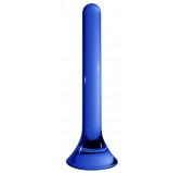 Plug en verre Tower Bleu 15 x 2cm